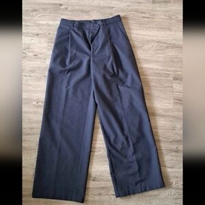 Blue Wide Leg Aspesi Trousers (Size 33)